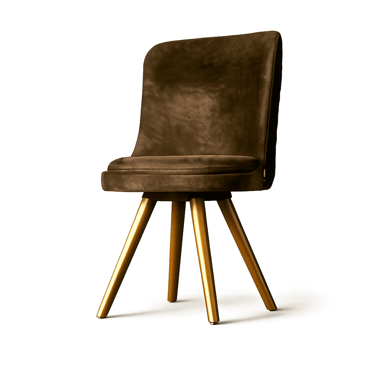 Leather Mid-Century Chair
