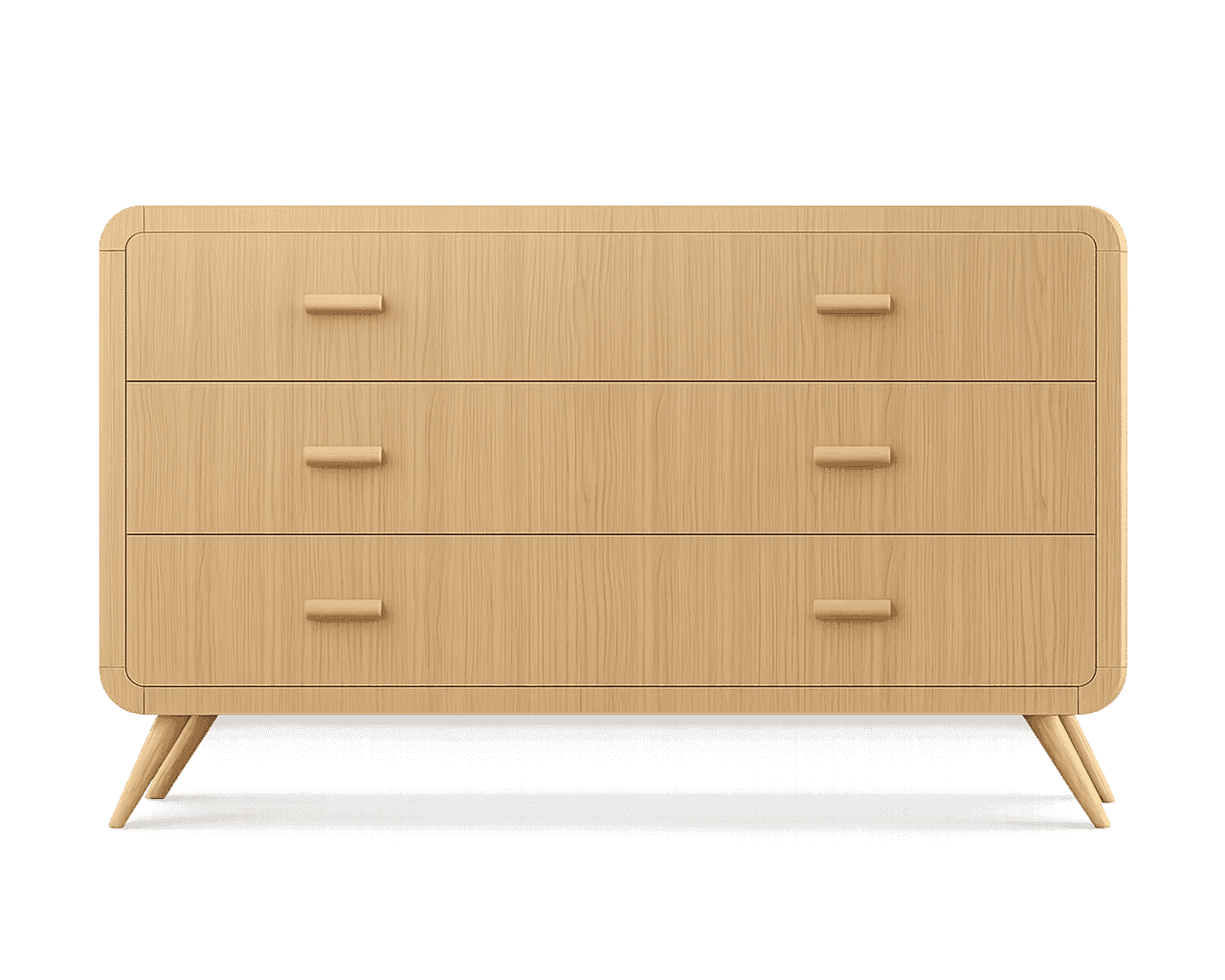 Three-Drawer Dresser